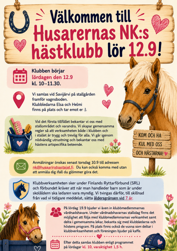 Tervetuloa Nuorten Kerhoon